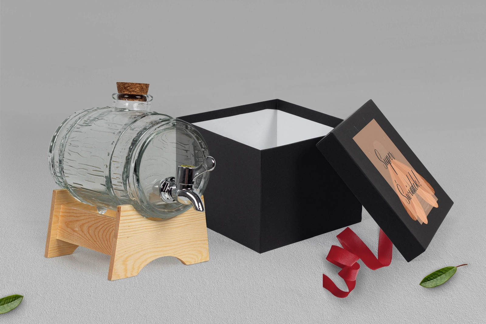 Antałek - opakowanie czarne Butterflies Motyw 2