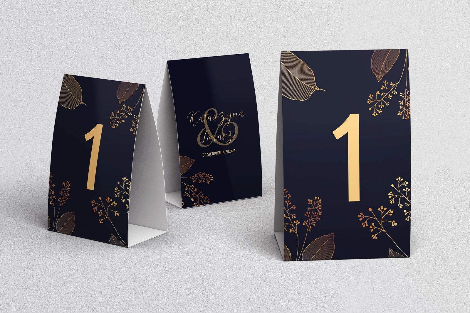 Numerki na stół Goldish Motyw 1