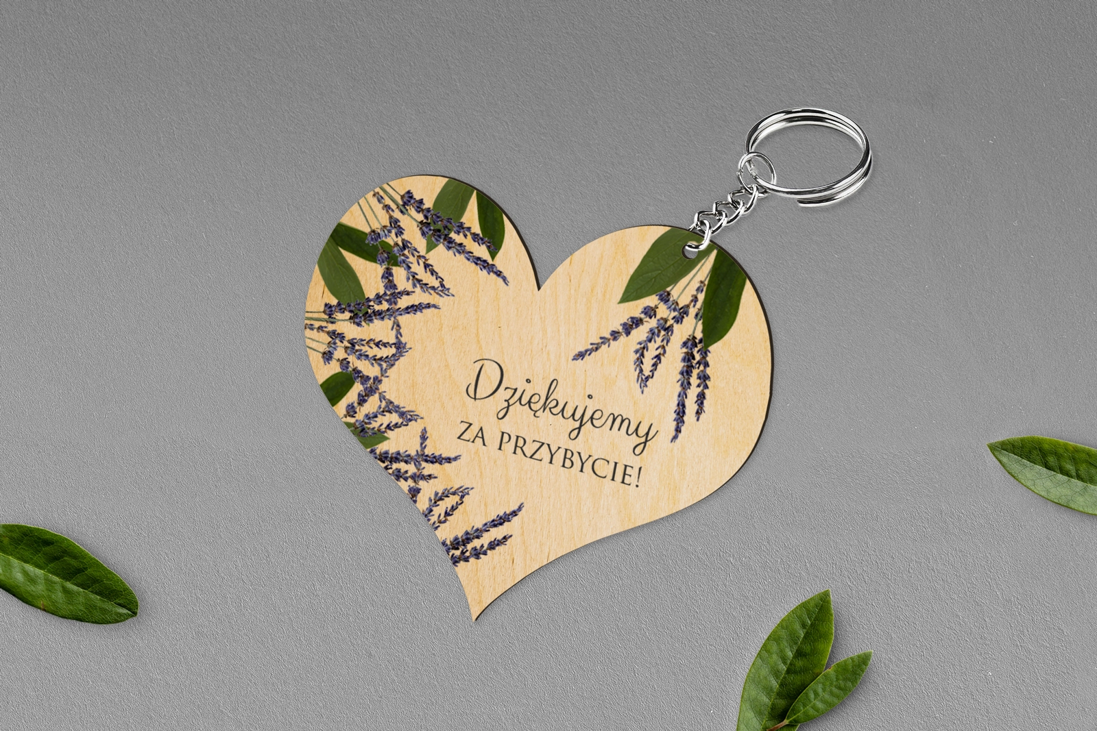 Breloki z Nadrukiem - Serce Soft Motyw 5