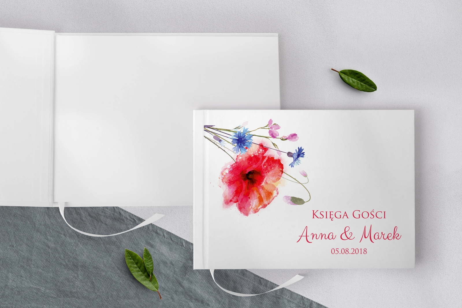 Księga Gości Weselnych Sweet Love Motyw 2