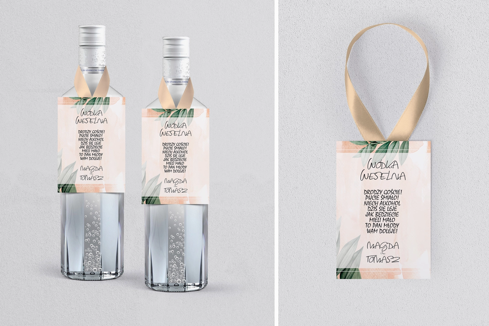 Zawieszka na alkohol Mgiełka - Motyw 4