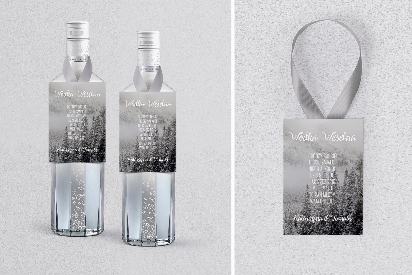 Zawieszka na alkohol Forest - Motyw 4