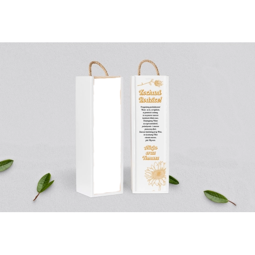 Skrzynka dla Rodziców - SNW Biała Sunflowers Motyw 1