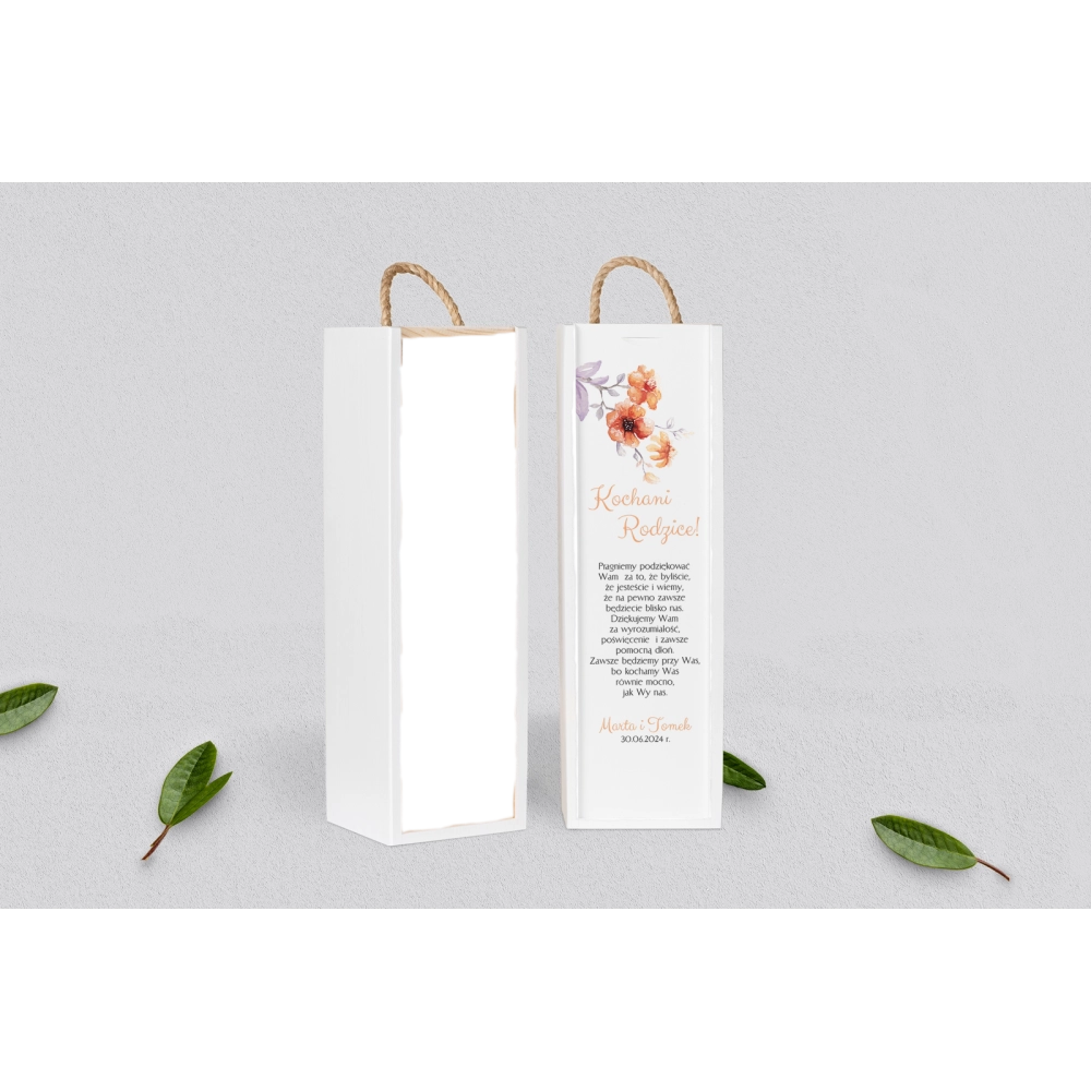 Skrzynka dla Rodziców - SNW Biała Sweet Love Motyw 6