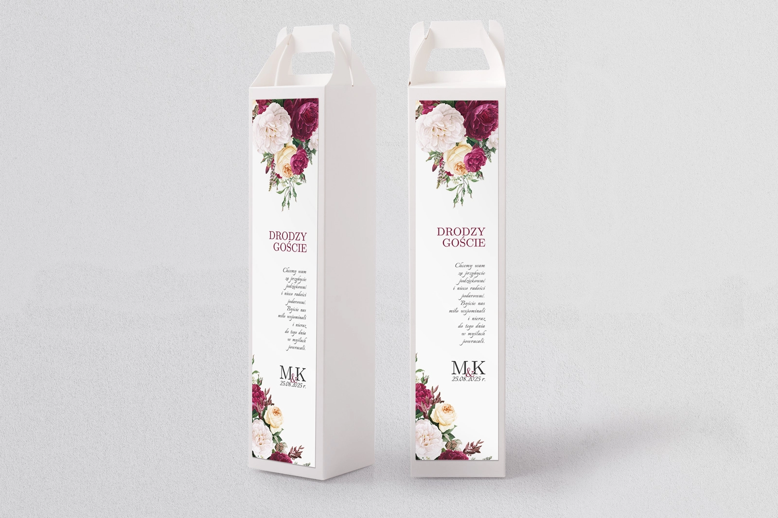 Pudełko na alkohol Fabello Motyw 1