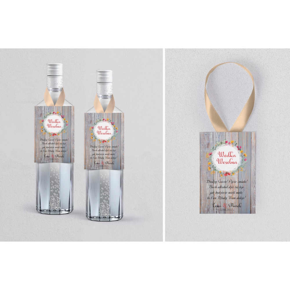 Zawieszka na alkohol Rustical Motyw 10