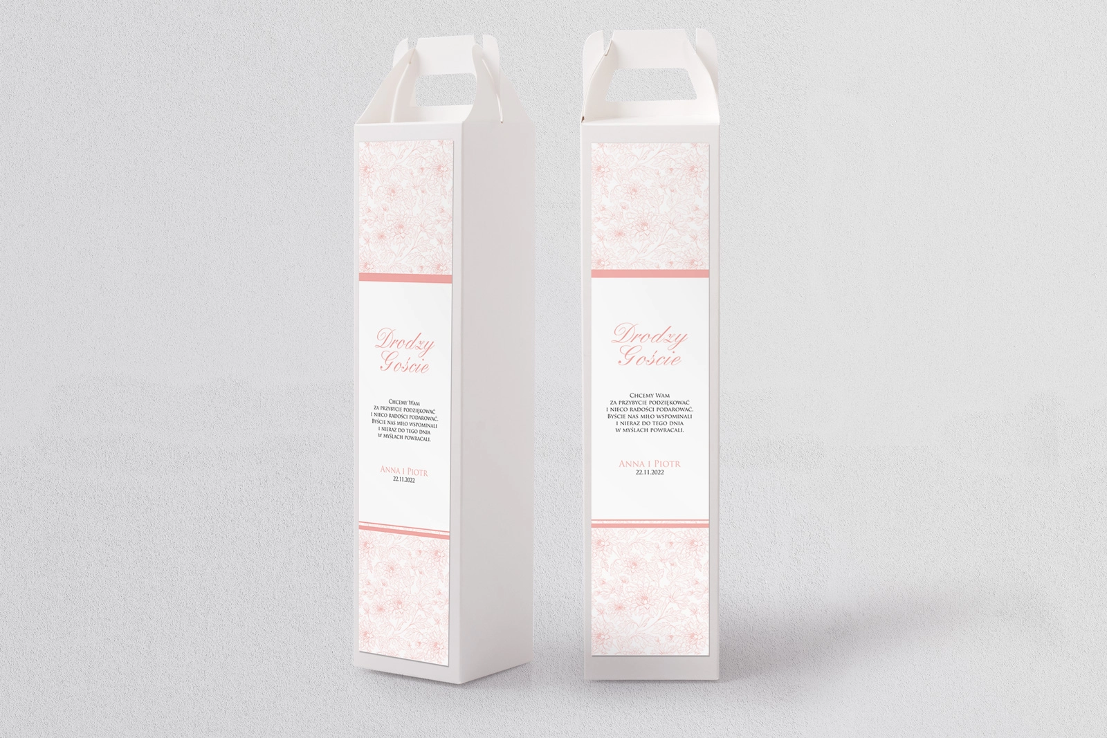 Pudełko na alkohol Ornaments Motyw 5