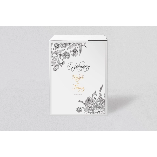 Pudełko na koperty i pieniądze Adore - Motyw 3