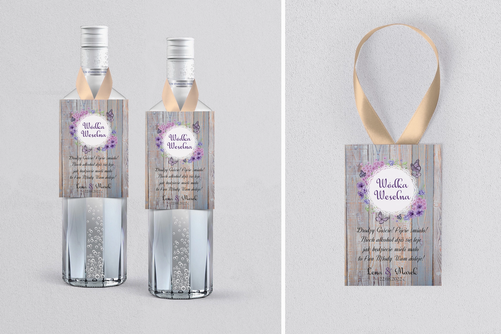 Zawieszka na alkohol Rustical Motyw 16