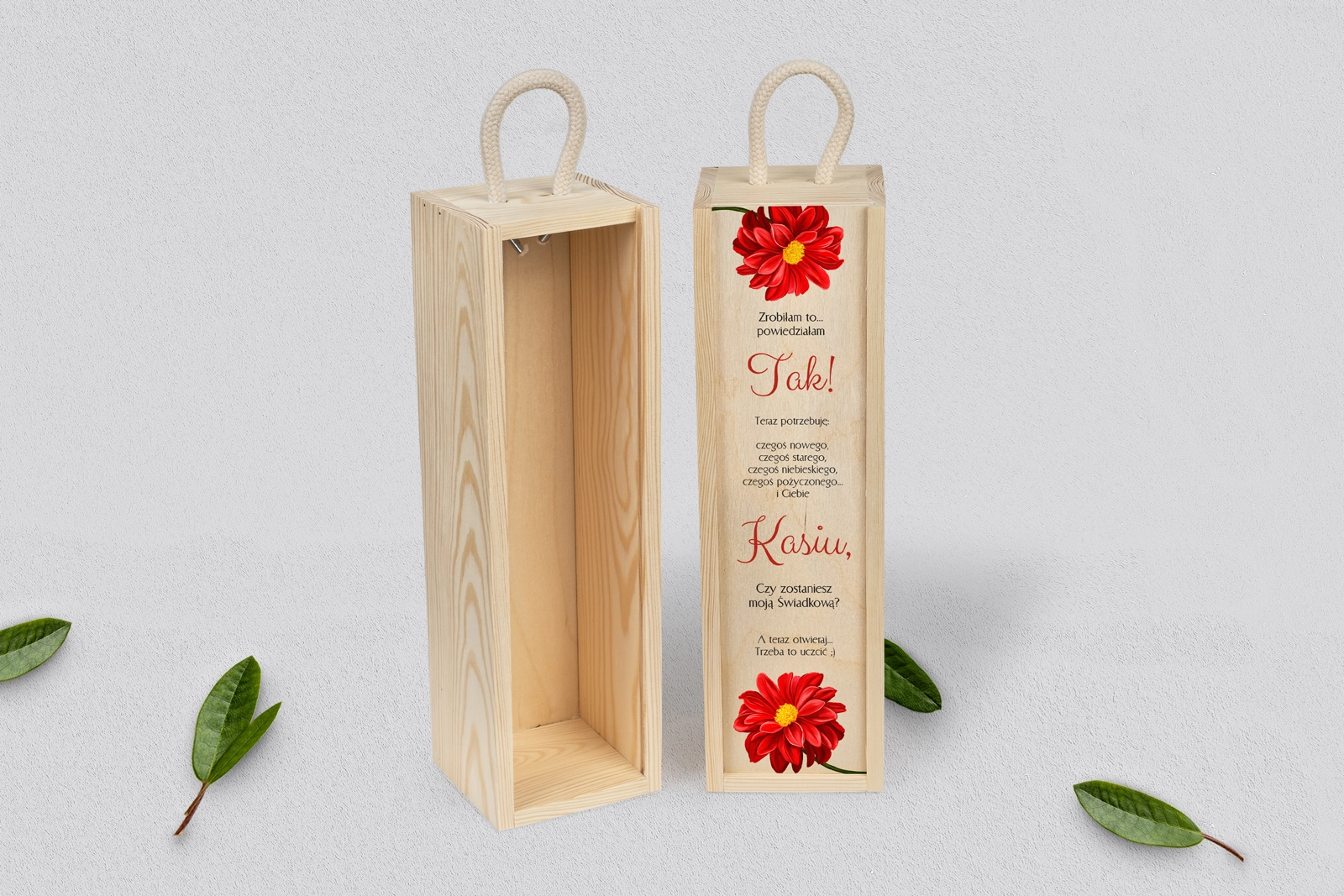 Prośba o Świadkowanie - SNW naturalna Sweet Love Motyw 5