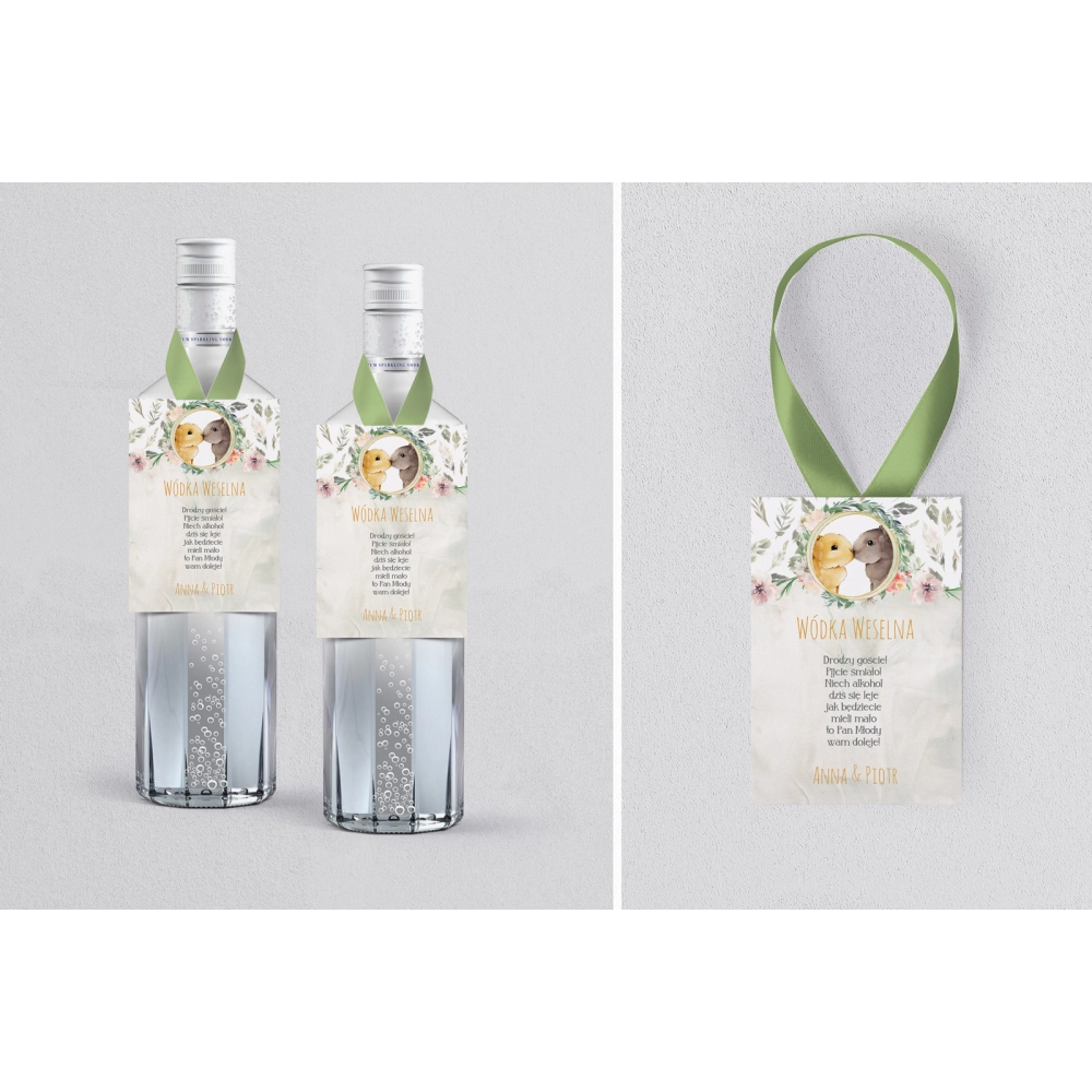 Zawieszka na alkohol Animals - Motyw 4