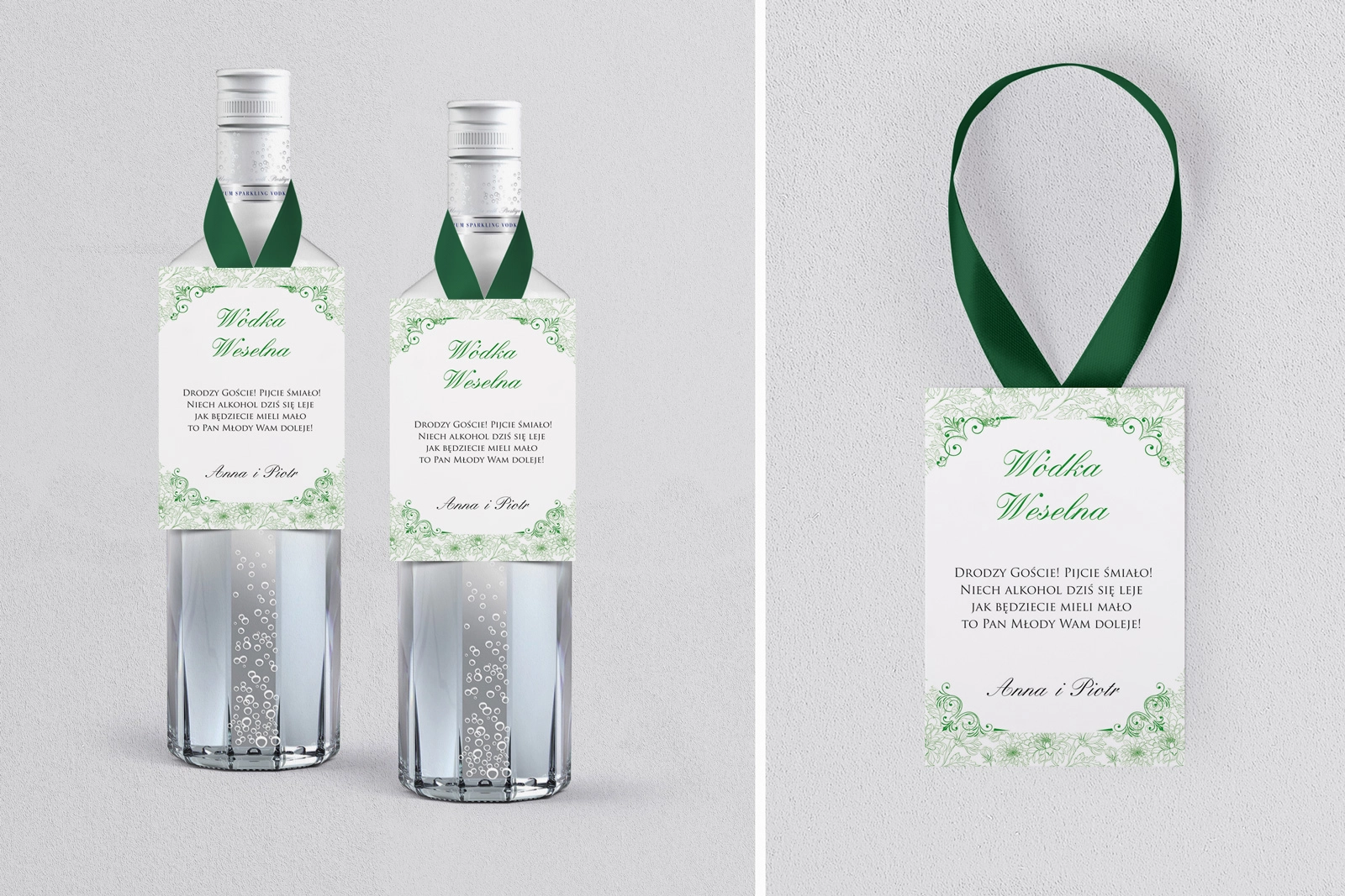 Zawieszka na alkohol Ornaments - Motyw 12