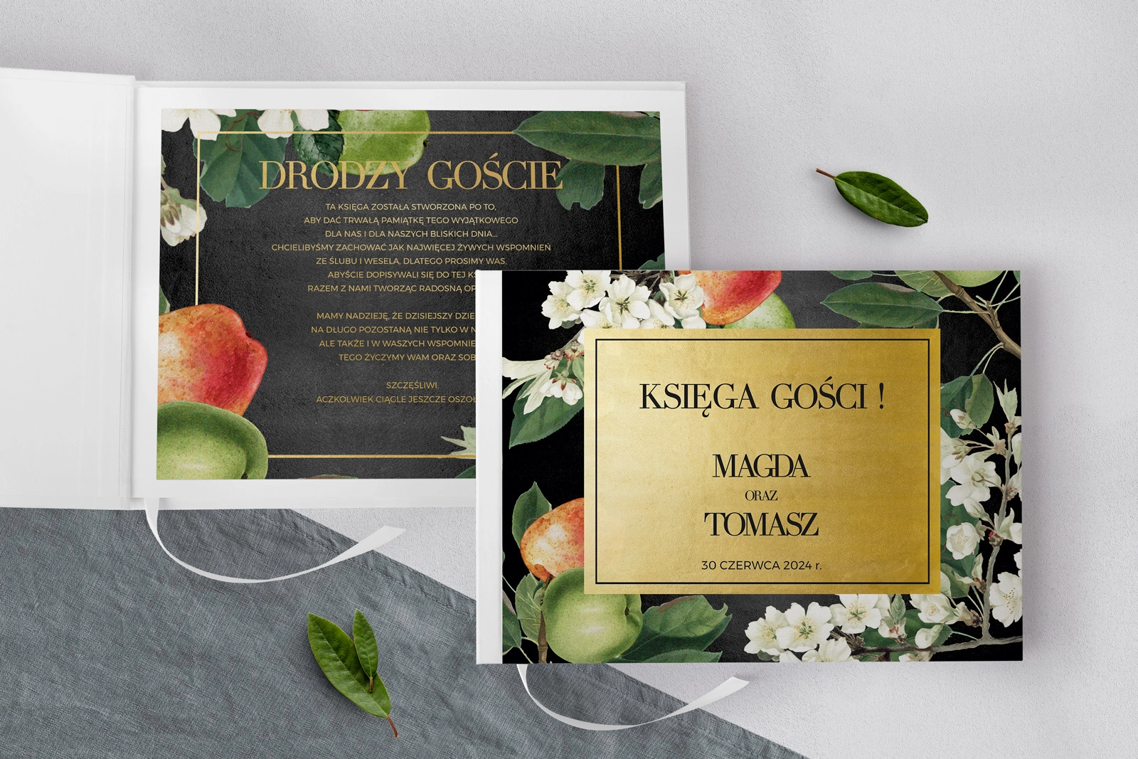 Księga Gości Weselnych Amore - Motyw 4