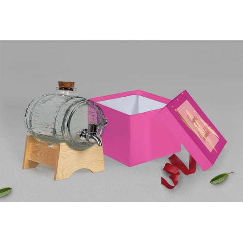 Antałek - opakowanie różowe Butterflies Motyw 1