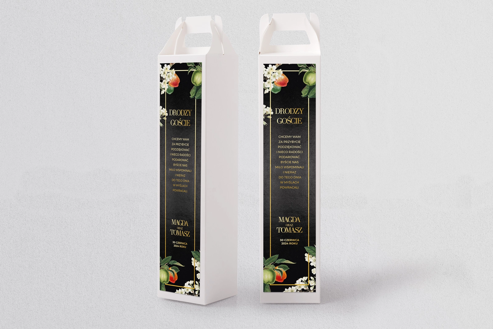 Pudełko na alkohol Amore - Motyw 4