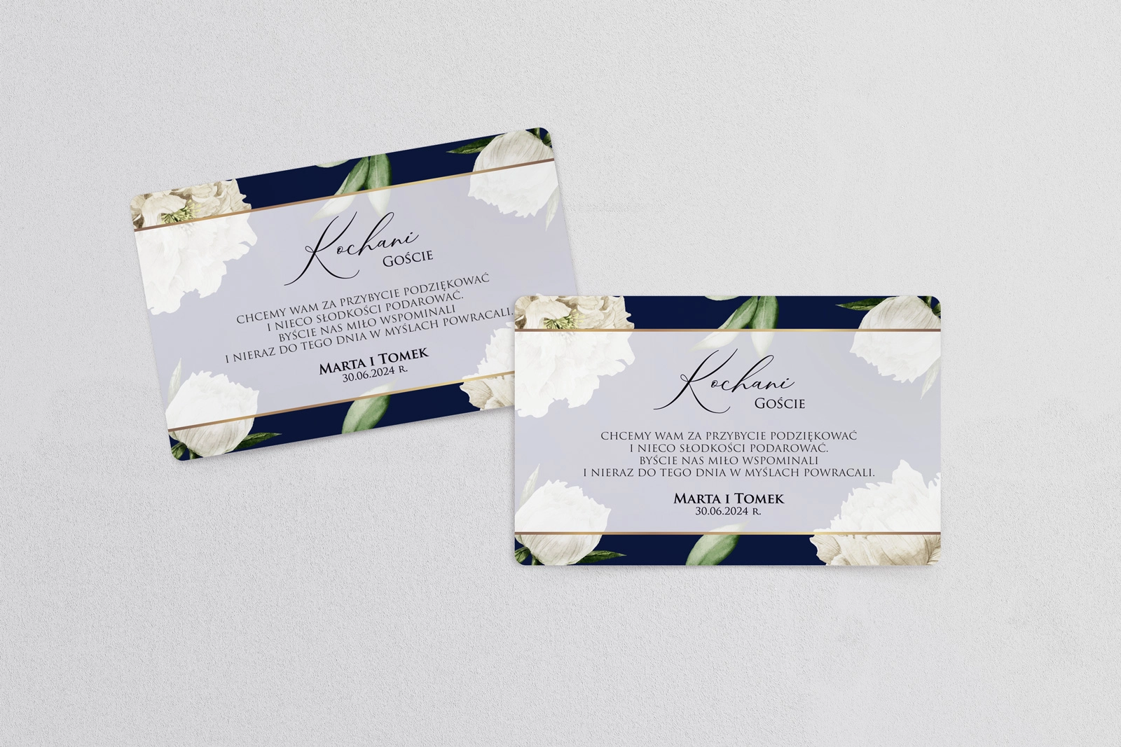 Naklejki na ciasto weselne Loveletter Motyw 1