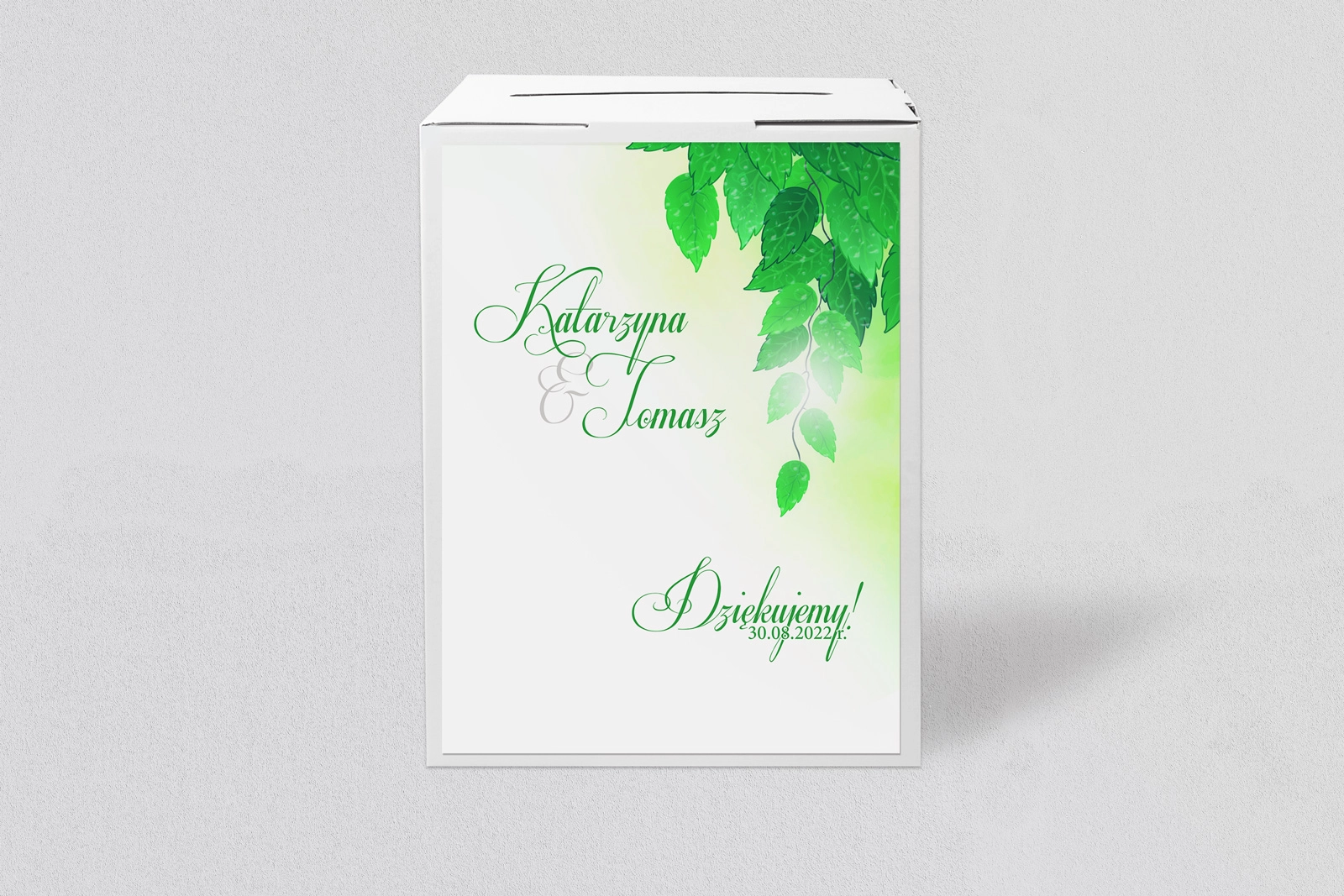 Pudełko na koperty i pieniądze Aboout You Motyw 3