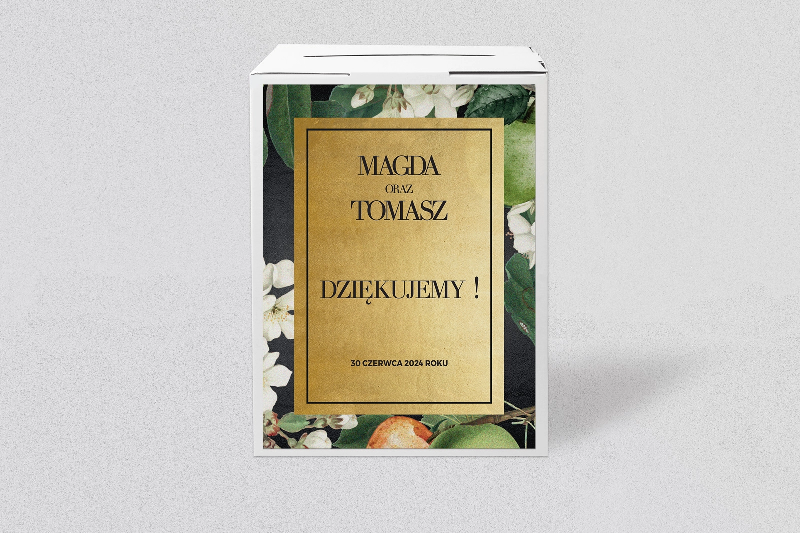 Pudełko na koperty i pieniądze Amore - Motyw 4