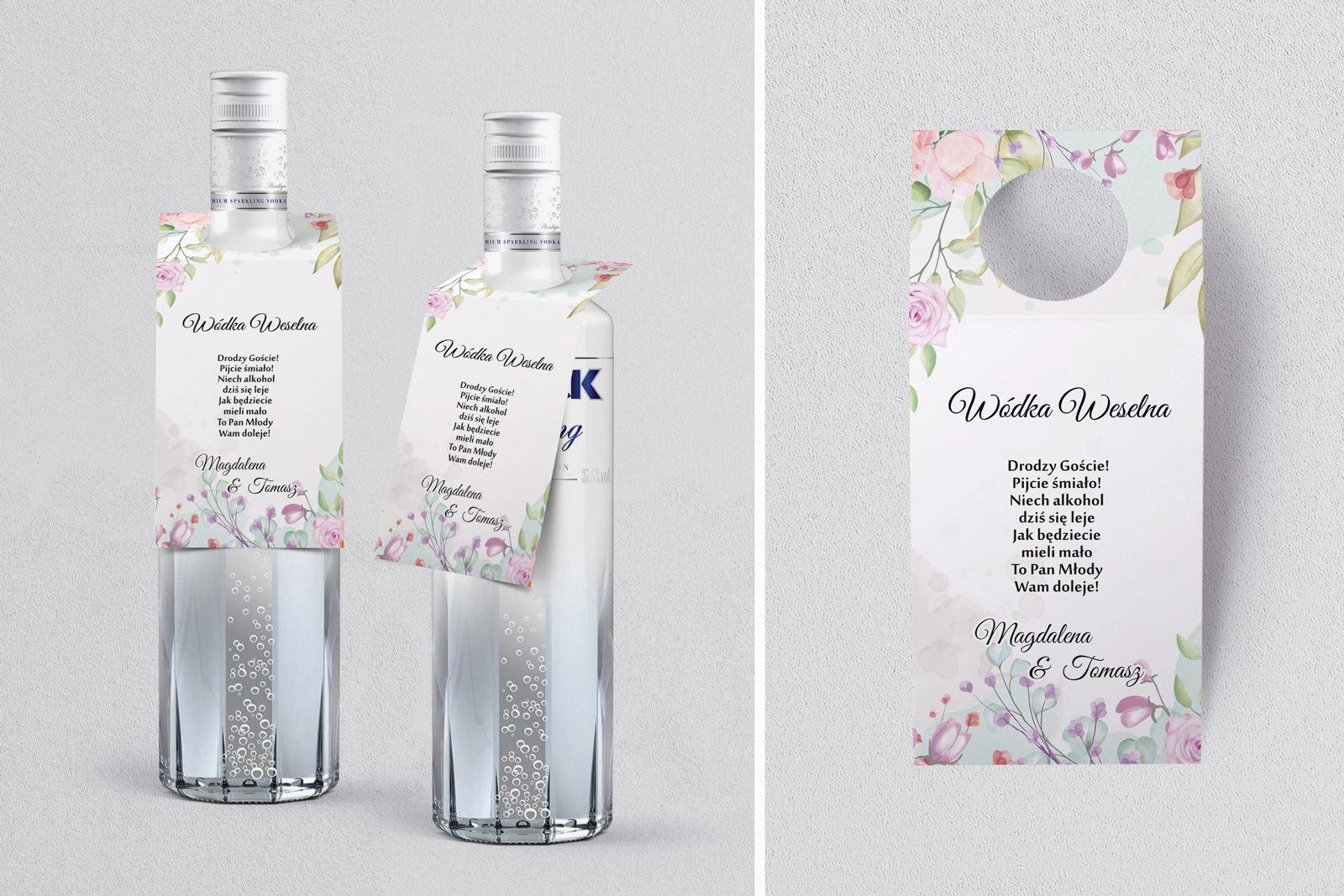 Zawieszka na alkohol oczko Amelia - Motyw 2