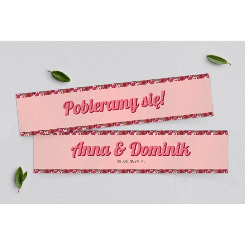 Tablice Rejestracyjne 2 szt. - Retro Style Motyw 2