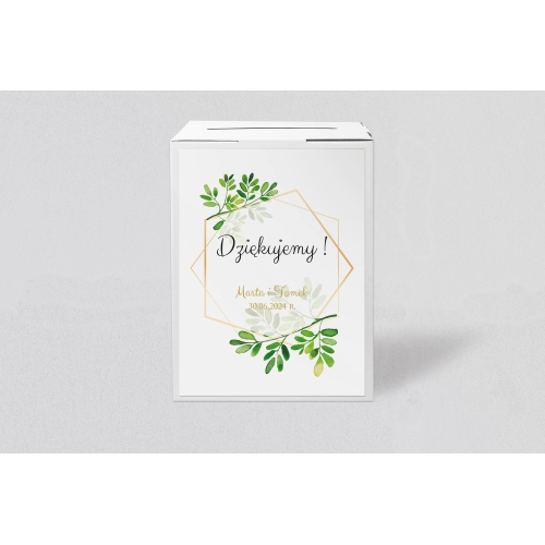 Pudełko na koperty i pieniądze Flowers & Frame Motyw 3