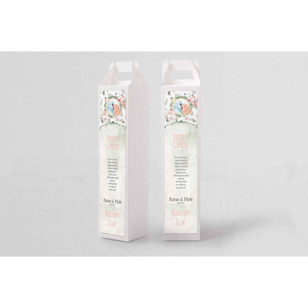 Pudełko na alkohol Animals - Motyw 3