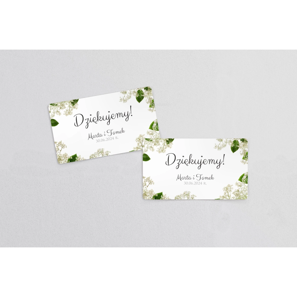 Naklejki na słoiczki weselne Soft - Arkusz 21 szt Motyw 7