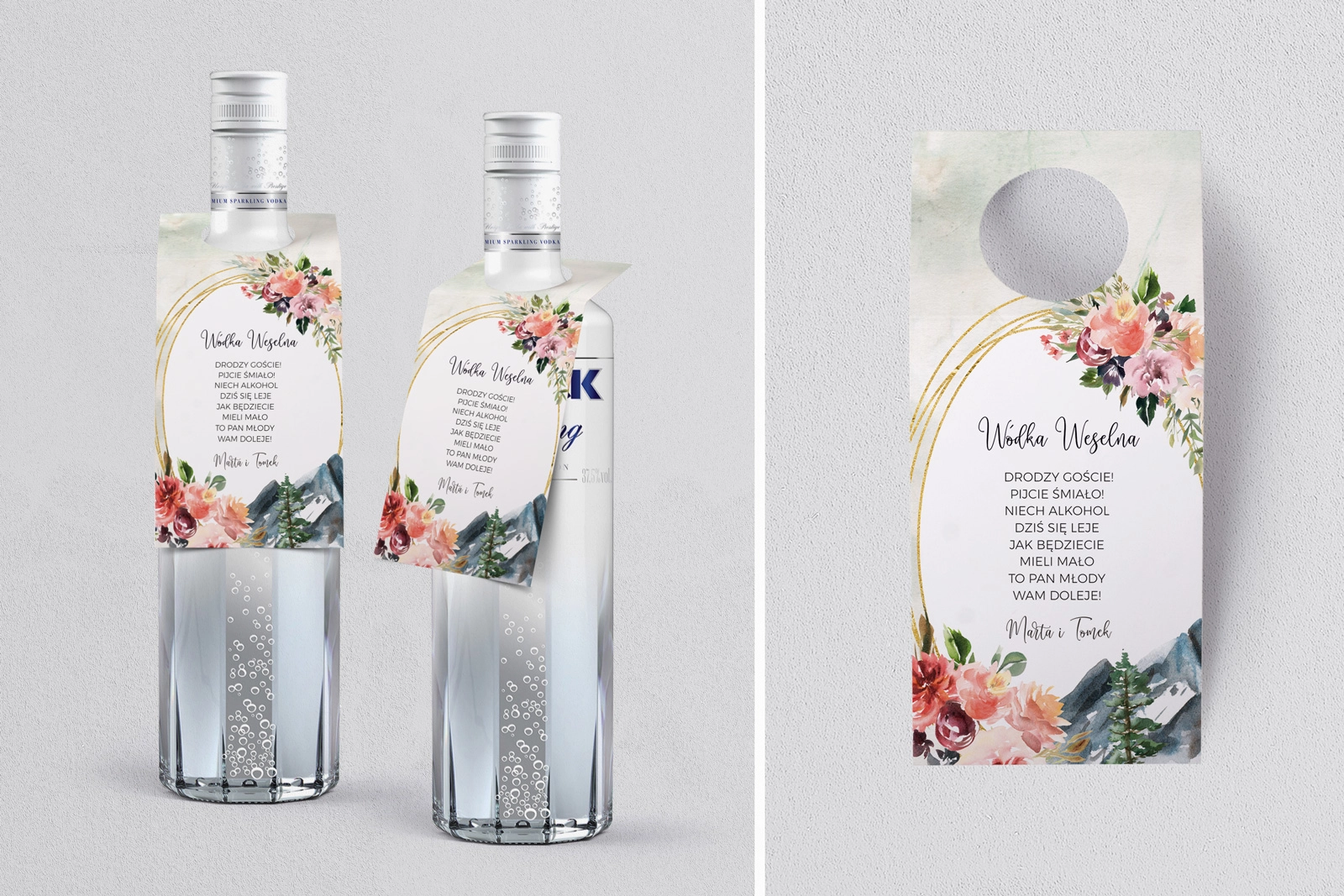 Zawieszka na alkohol oczko Spring Love Motyw 6