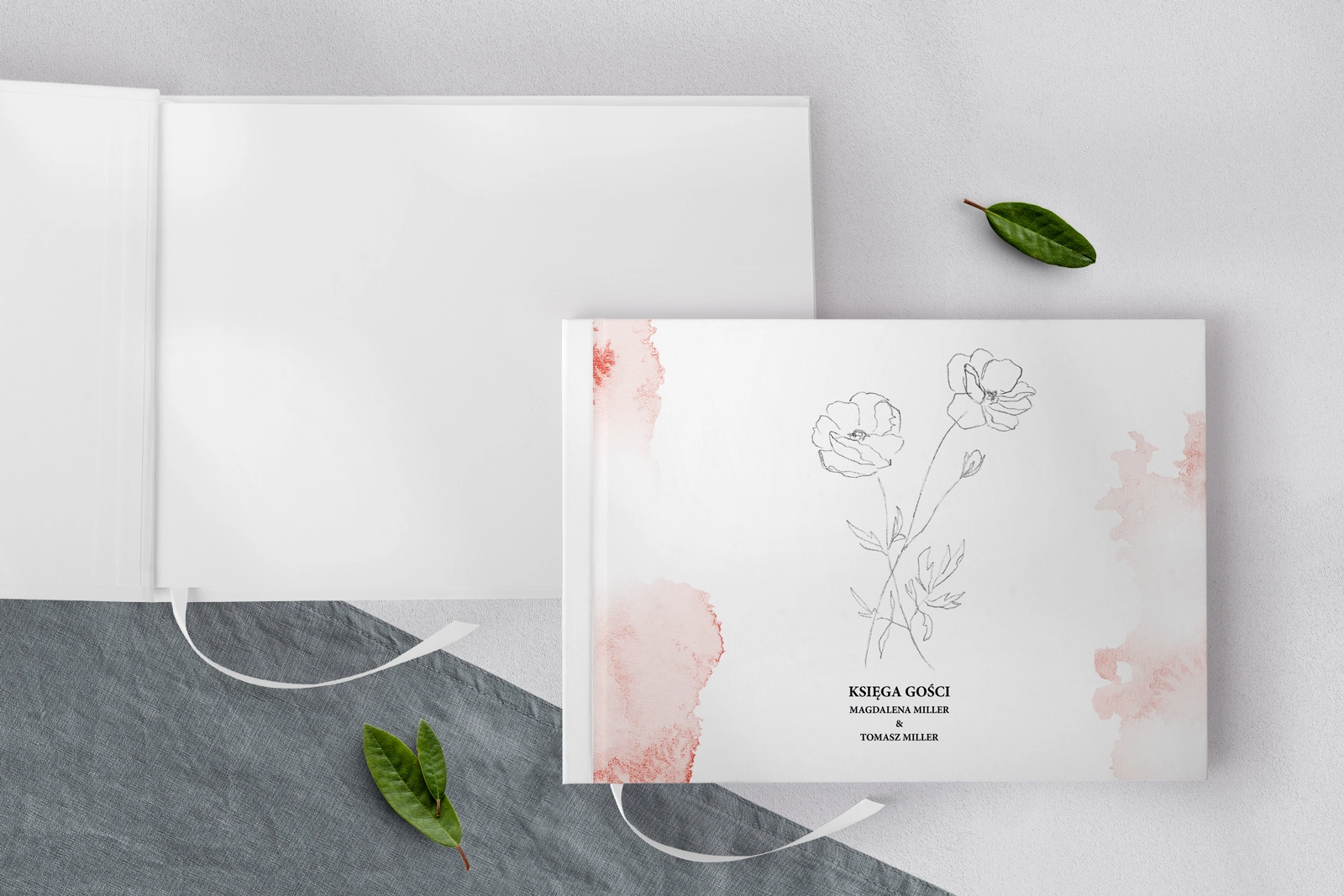 Księga Gości Weselnych Julietta Motyw 1