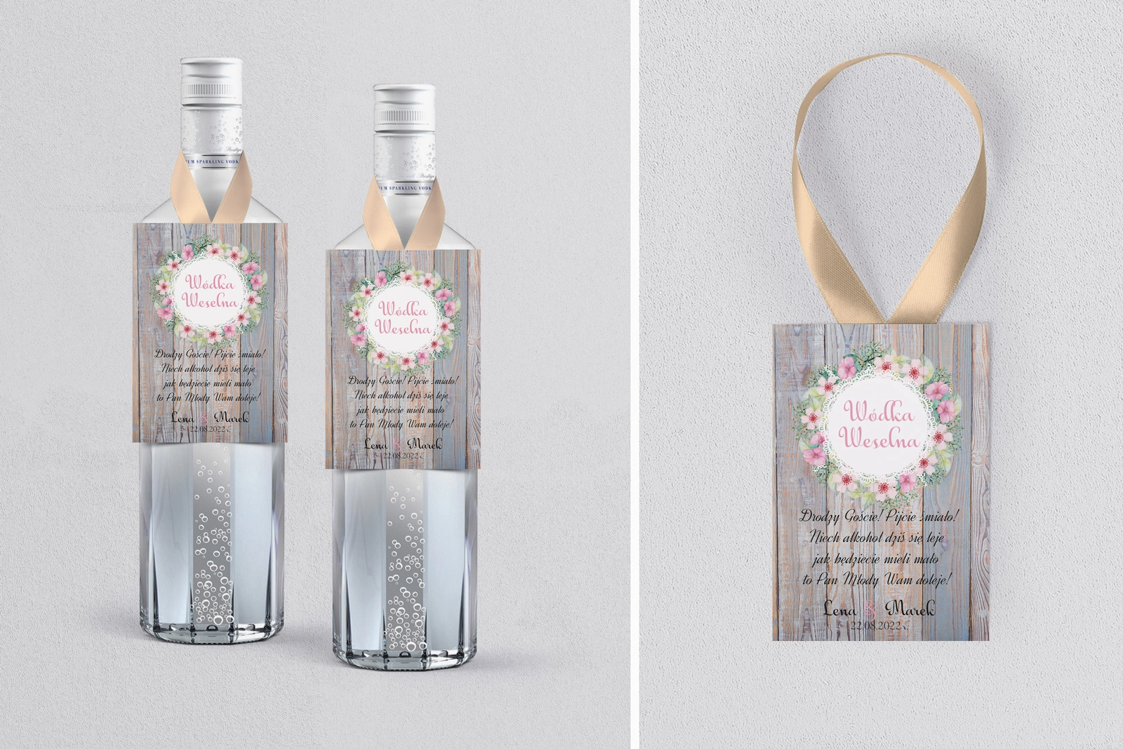 Zawieszka na alkohol Rustical Motyw 6