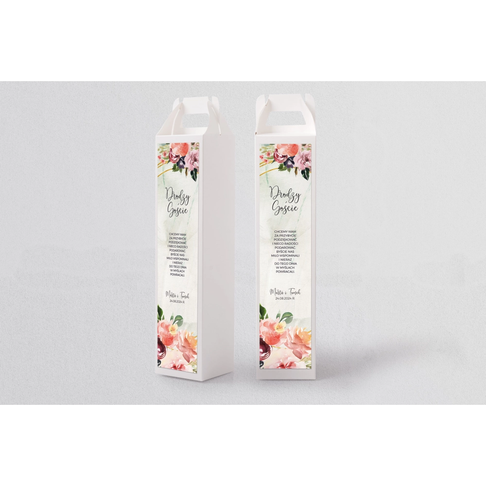 Pudełko na alkohol Spring Love Motyw 4