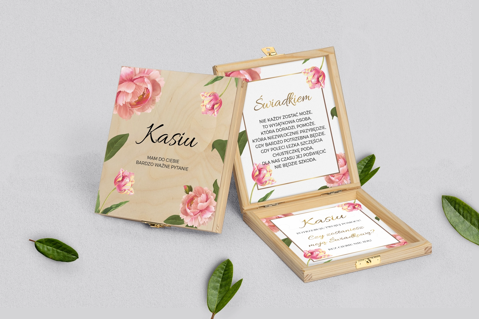 Prośba o świadkowanie - naturalne puzzle Dream Motyw 6