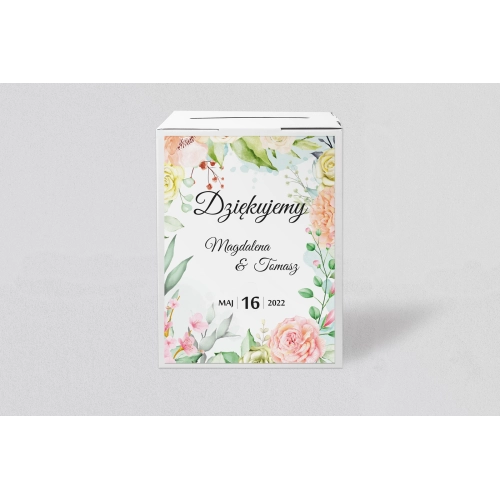 Pudełko na koperty i pieniądze Amelia - Motyw 3