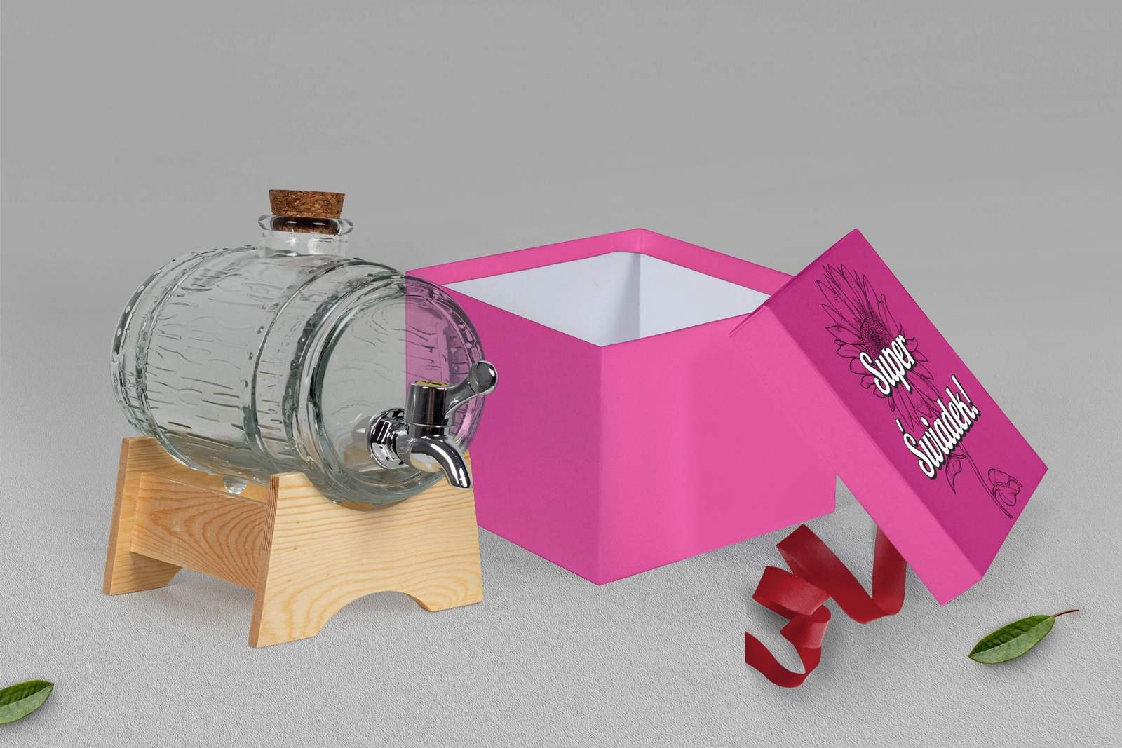 Antałek - opakowanie różowe Sunflowers Motyw 3