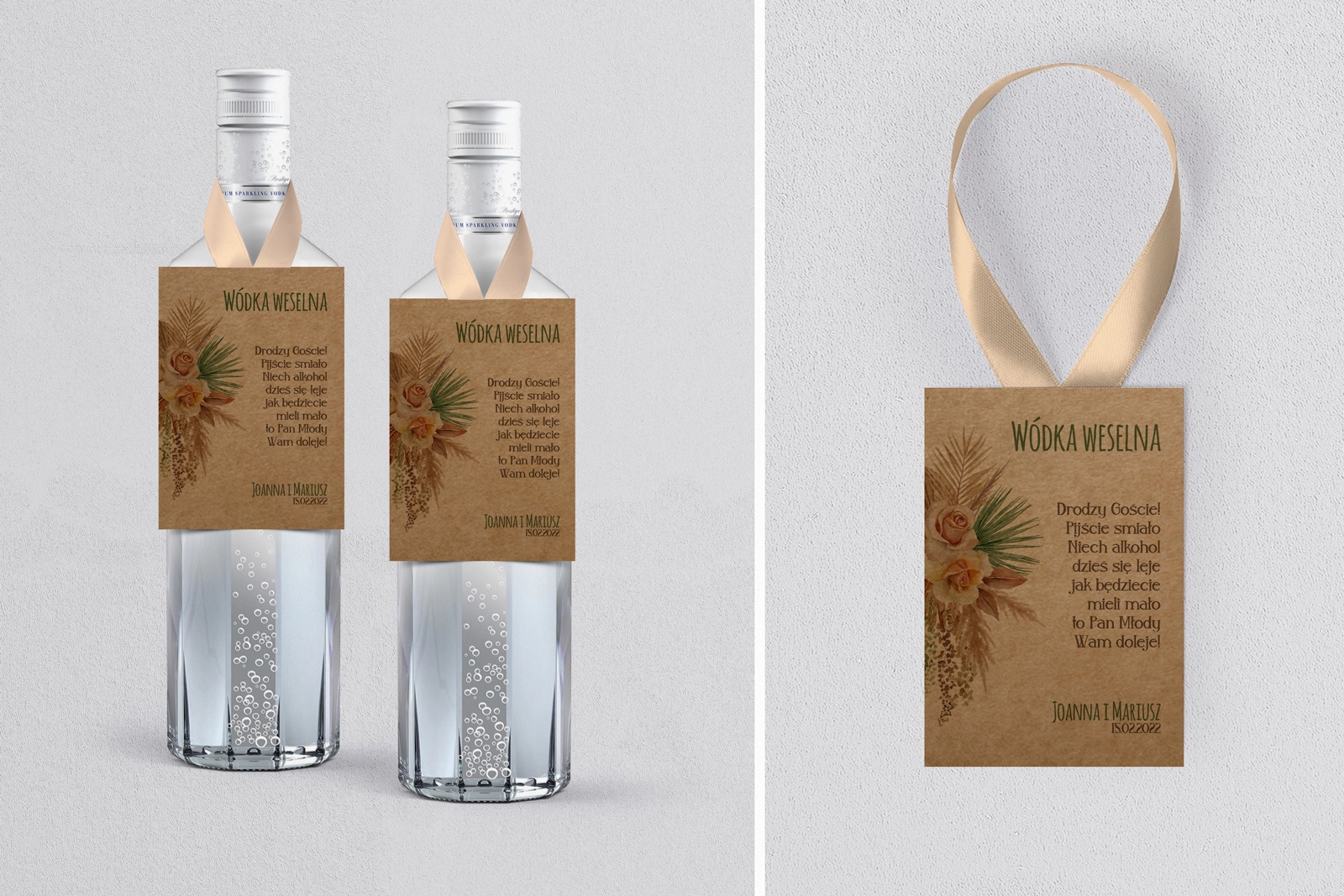 Zawieszka na alkohol Boho - Motyw 2