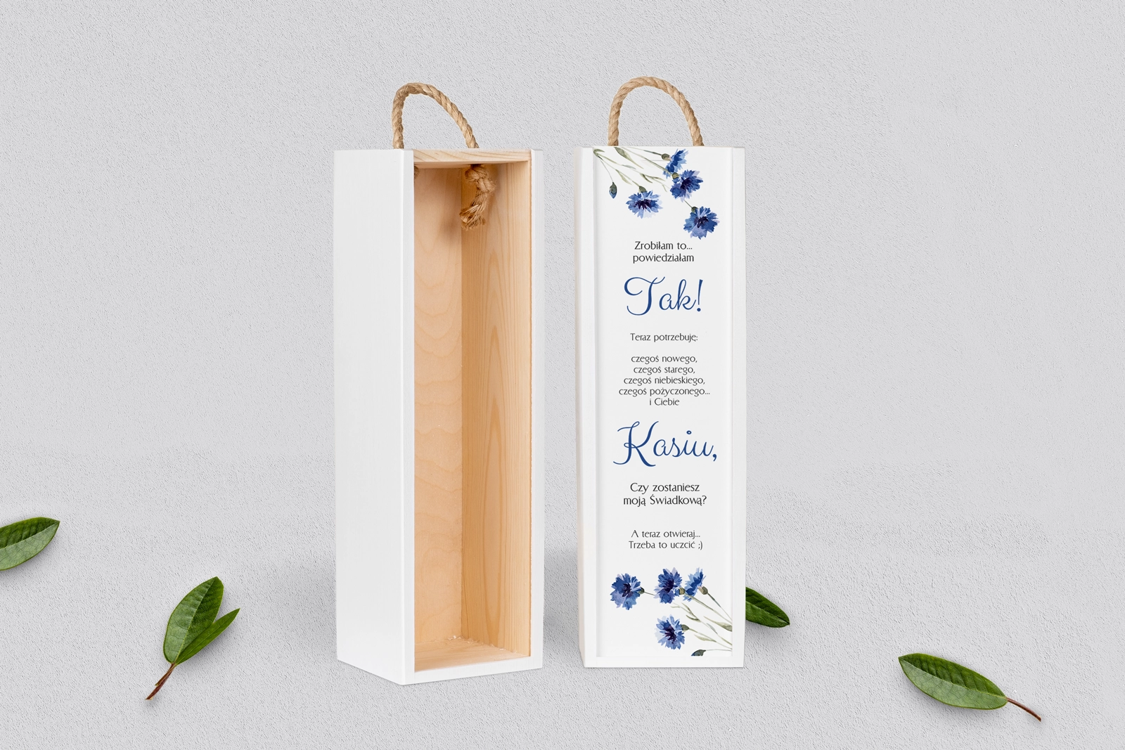 Prośba o Świadkowanie - SNW biała Sweet Love Motyw 1