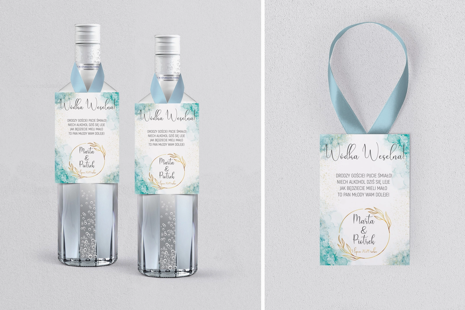 Zawieszka na alkohol Glamour Ink - Motyw 3