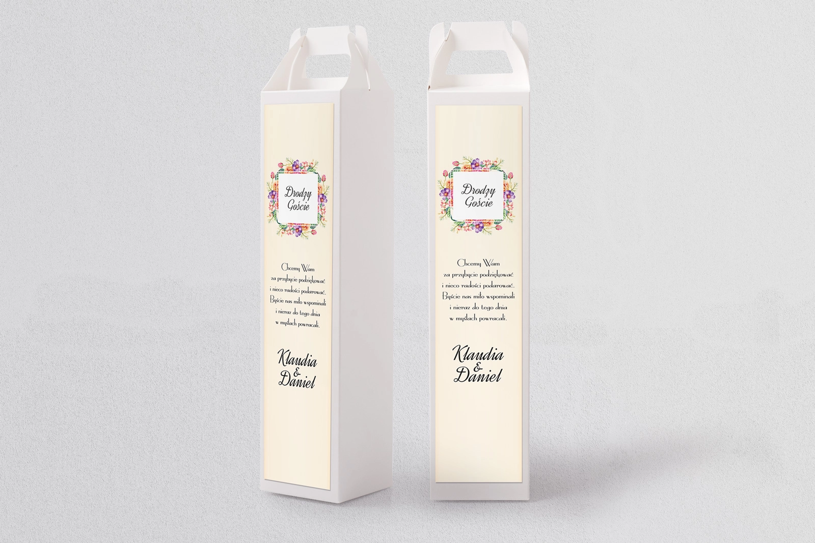 Pudełko na alkohol Love Motyw 7