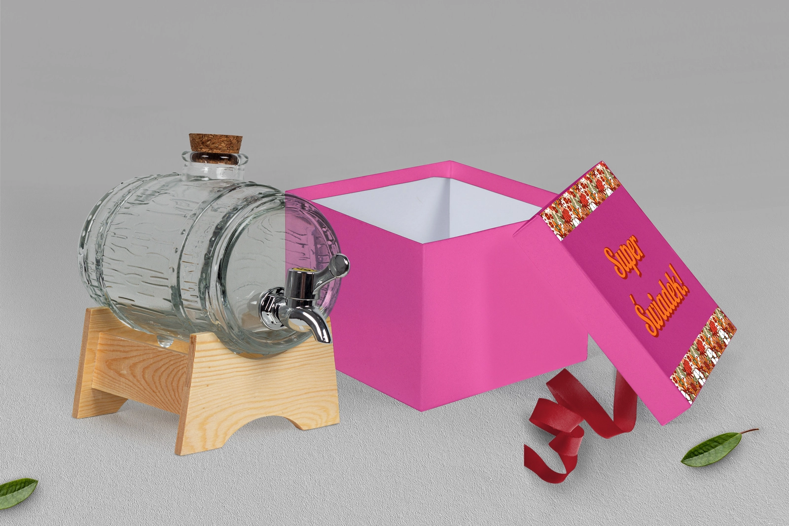 Antałek - opakowanie różowe Retro Style Motyw 3