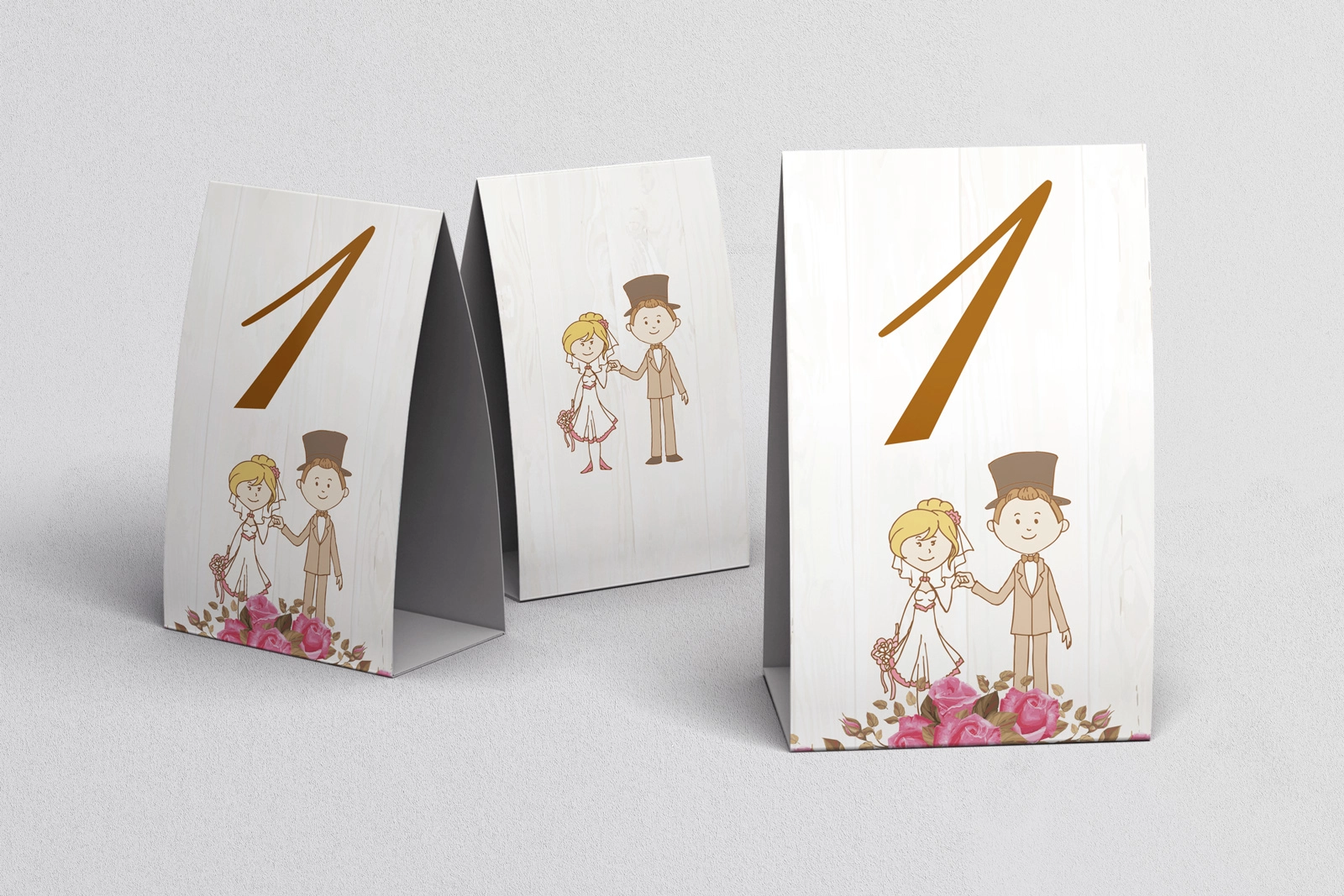 Numerki na stół Naturalna Miłość Motyw 16