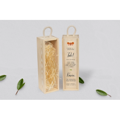 Prośba o Świadkowanie - SNW naturalna Butterflies - Motyw 2