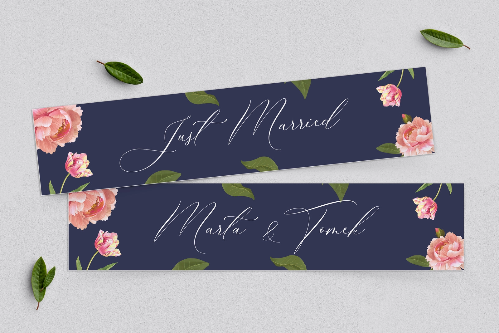 Tablice Rejestracyjne 2 szt. - Loveletter Motyw 6