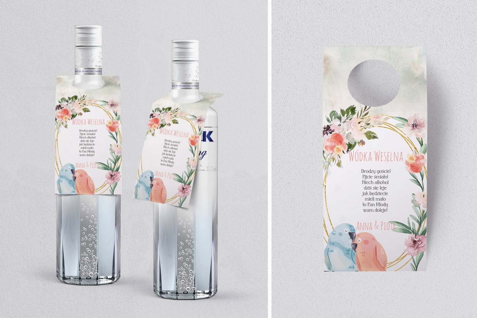 Zawieszka na alkohol oczko Animals - Motyw 3