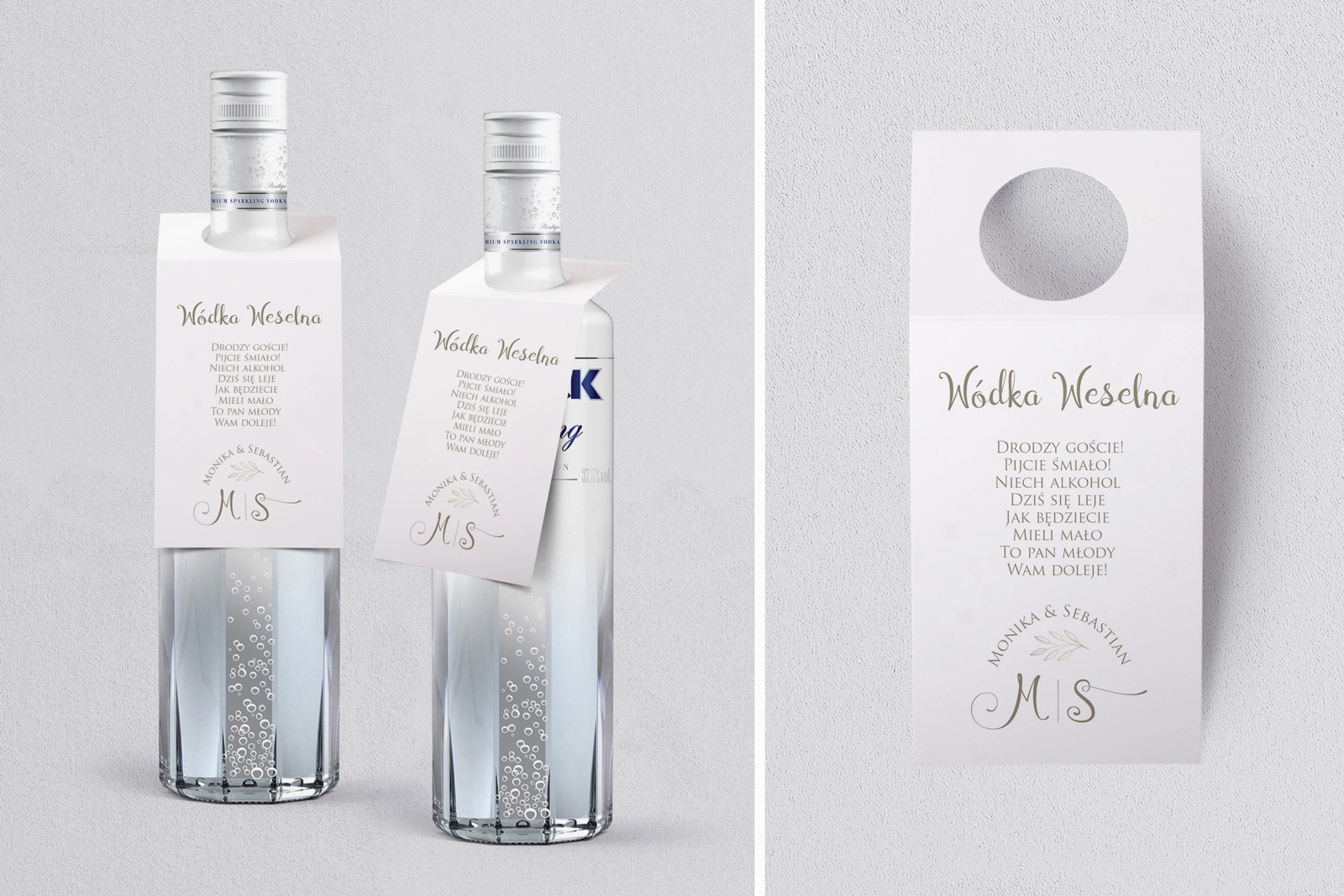 Zawieszka na alkohol oczko Fiori Motyw 1