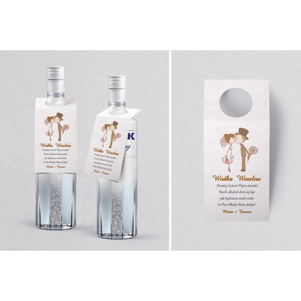 Zawieszka na alkohol oczko Naturalna Miłość Motyw 12