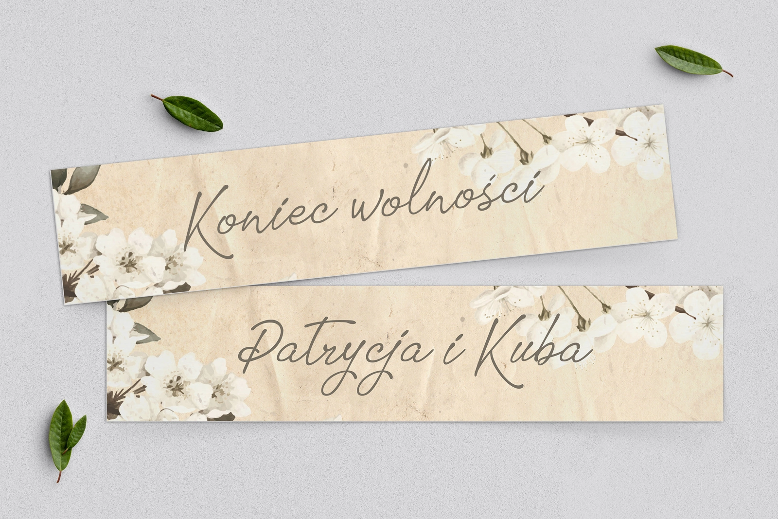 Tablice Rejestracyjne 2 szt. - Old Fashion Motyw 3