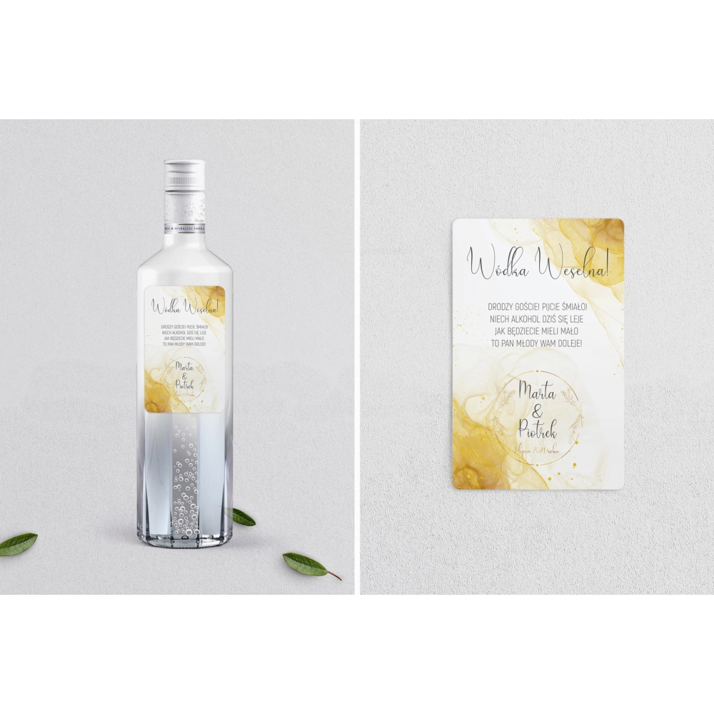 Naklejki na alkohol - Glamour Ink - Motyw 1