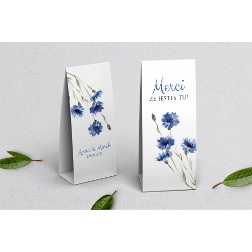 Podziękowanie Merci - Pudełeczko SweetLove Motyw 1