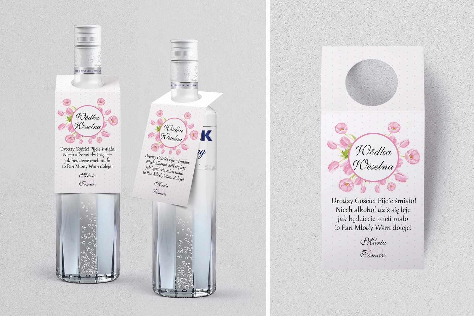 Zawieszka na alkohol oczko Radosny Dzień Motyw 6