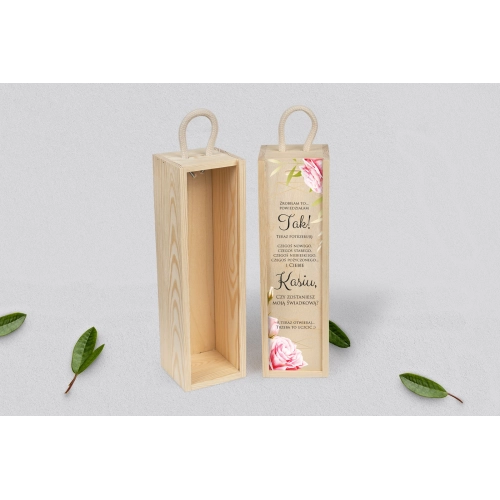 Prośba o Świadkowanie - SNW naturalna Flowers & Frame Motyw 5